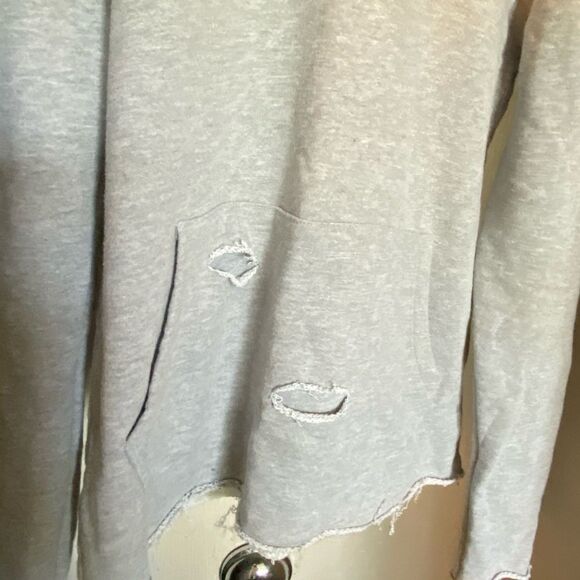 ELUX Los Angeles Destroyed Hoody Sweatshirt - Picture 3 of 10